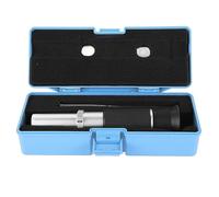 aqxreight Brix Réfractomètre Jauge de Mesure du degré de Sucre Portable Outil de Mesure pour le Brassage du Sucre, Simplifiant Ainsi le Travail testé jusqu'au degré du Réfractomètre Brix. C'est le