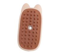 aqxreight Brosse à Brume pour Chat Multifonctionnelle en un, Brosse de Bain pour Animaux de Compagnie, à Vapeur pour Chats et Chiens, Fournitures de Toilettage, Rose, il Faut Résoudre les (Beige)