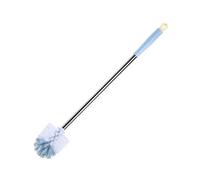 aqxreight Brosse de Nettoyage de Toilettes en Acier Inoxydable à Long Manche, Brosse de Cuvette de Toilettes Sanitaires, épurateur de Salle de Bains pour à Poignée Domestique, Cette à Manche en