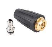aqxreight Buse de Bosse de Londe de Puissance Rotative Buse Turbo pour Laveuse de Pression 4000 Psi 4,0 Gpm avec 1/4 Connexion Rapide pour Le Nettoyage de la saleté de Peinture de la