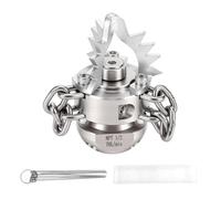 aqxreight Buse de Nettoyage Haute Pression, 1/2in NPT en Céramique | Acier inoxydable durable, rotation à 360 degrés, chaîne amovible, fonctionne avec un débit de 70 L/min