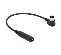 aqxreight Câble de 6,35 Mm Femelle à MIDI 5 Broches à 90 Degrés pour la Transmission et la connectivité des Instruments