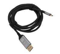 aqxreight Câble DisplayPort 16K 60Hz 2m | Prend en charge plusieurs résolutions, Compatible avec 3, Qualité stable, Bande passante de 40 Gbit/s, Fonctionnalité