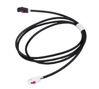 aqxreight Câble Vidéo D'Affichage Hôte RCC, Transmission de Signal Stable de Haute qualité, Affichage D'image amélioré pour 408 308 C5 C4L ABS Noir