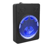 aqxreight Caisson de Basses Mince sous Le Siège 10 Pouces, Puissance de Crête de 1200 W, Amplificateur intégré, Amplificateur de Basses Réglable, Lumière LED, Télécommande pour Voiture, (Blue)