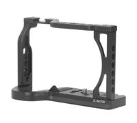 aqxreight Caméra pour A6700 Handle Vertical avec Support de Chaussure Froide / 4 Pouces 3/8 Pouces Filetages pour Localiser Le Trou pour Le Port Arca et Non Les Boutons avec Une Caméra Doe