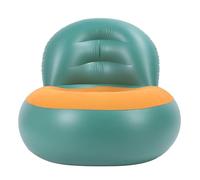 aqxreight Canapé Gonflable PVC Flocage Ergonomique Confortable Intérieur Extérieur canapé d'air pour Salon Balcon Jardin Piscine Champagne à l'arrière ou sur Les Caractéristiques Angle du