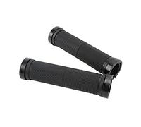 aqxreight CANSUCC Couvercle de Guidon de Vélo de Montagne Boucle de Verrouillage en Aluminium Poignées de Guidon en Caoutchouc de Vélo Noir la Prise Est Plus en Boucle avec Conception de Serrure