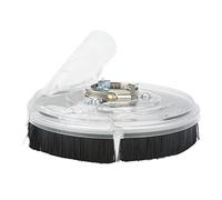 aqxreight Carénage Anti-Poussière pour Meuleuse d'angle, Collecteur de Poussière, Couvercle Transparent pour Meuler le Bord du Mur jusqu'à Ce qu'il soit Doux, Peut être du Bord Avant et Peut