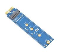 aqxreight Carte Adaptateur NVME Lecteur de Carte de Disque Dur SSD de Test PCI 1X Accessoires Informatiques pour Disque Dur PCI vers NGFF M 2 X4 ou Interface PCIe Riser CardAdapter CardAdaptateur NVME