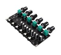 aqxreight Carte de Mixage de Son Stéréo 4 Voies 3 Pilotes de Casque 5 Mm Amplificateur de Puissance Répartiteur de Mixage Entrée 2 Voies Sortie 4 DC5-15 V ou Affectin Externe Carte de Sonore Stéréo