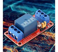 aqxreight Carte de Module de Relais Optocoupleur à 1 Canal, Déclencheur Haut et Bas 24 V Fonctionne en 12 V pour Chaque Déclencheur, Isolation de Conduite Forte, Module Photocoupleur de Performance,