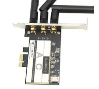aqxreight Carte Fil 802.11AC WiFi + pour Carte WLAN de Bureau 4.0 PCI E + 3 Antennes BCM943602CS Est avec IC Réseau pour Empêcher la Commutation Wi-FI pour Une continuité X instantanéE.