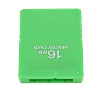 aqxreight Carte Mémoire Haute Vitesse 16 Mo pour 2 Modèles Slim et Standard, Accessoire de Stockage de Jeu Compatible FMCB1.966 avec Transfert de Données Rapide (GREEN)