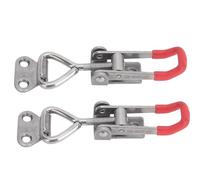 aqxreight Clamp/Holder de Serrage à Bascule en Acier Inoxydable - Outil Manuel à Dégagement Rapide pour une Fixation Sécurisée, Construction en Acier 304, Fixation à Boucle pour Atelier, Bricolage