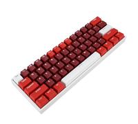 aqxreight Clavier Mécanique à 61 Touches, Interrupteur Bleu à 60 pour Cent, Rétroéclairage RVB, échangeable à Chaud, Ergonomique, Filaire, USB, clé Conservant la Disposition et la Fonction Clavier