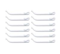 aqxreight Clips de Retenue de Glissière de Tiroir de Boîte à Outils, Clips de Remplacement Durables de Haute Résistance pour L'acier à Ressort de Boîte à Outils 41.2mm 12 Pièces