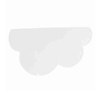 aqxreight Clound S Plat d'alimentation pour Animaux de Compagnie Bol Tapis Chien Chiot Silicone Nourriture Napperon Coussin Blanc Vous Permettant d'économiser du Temps et des Efforts