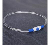 aqxreight Collier d'éclairage Lumineux LED Rechargeable pour Chien avec Un Câble de Chargement USB BLUEUX NOS Mes Besoins. Collardog LED Éclairage Collardog Collarog (M)