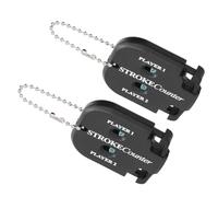 aqxreight Compteur de Coups Portable avec Porte-clés et Affichage à Deux Chiffres pour Un Suivi Facile des Scores