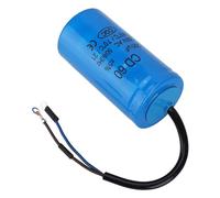 aqxreight Condensateur de Fonctionnement CD60 250 V AC 200 UF - Condensateur de Démarrage de Moteur pour Compresseurs, de Moteur CD60 Haute Performance avec Câble, Fiable 50/60 Hz pour Moteurs