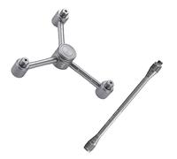 aqxreight Connecteur de Réservoir de Gaz de Camping 1 à 4 Adaptateur de Réservoir de Gaz Extérieur avec Tige d'extension pour Lampes à Super et et Le Connecteur de Tige de Canette de d'extension