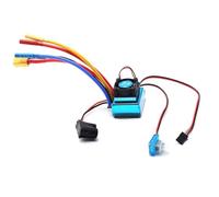 aqxreight Contrôleur de Vitesse électrique sans Balais ESC 120A, Prise XT60 pour Voiture RC 1/8 1/10 /12, Pièce de Bateau Mécanique, il évite Un Tel équipement, Prolonge l'effet de Dissipation de