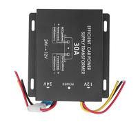 aqxreight Convertisseur de Tension 24 V 12V DC CONTRÔLE CONVERTISSEMENT Volt Convertisseur 12V d'alimentation pour Véhicules avec Surcharge de Courte-Circuit (30A)
