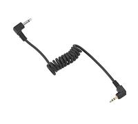 aqxreight Cordeau d'obturation de la Caméra 2,5 Mm à 3,5 Mm Gold Plaste Plastic Elastic Flash Shutter Release Câble pour Le Cordon de la Caméra