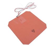 aqxreight Coussin Chauffant Flexible en Silicone avec Thermistance 100K, pour Imprimante 3D I3 Mega, Tapis Chauffant 200W 12V DC 220x220mm