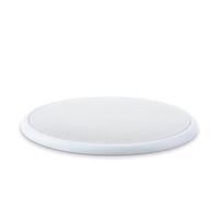 aqxreight Couverture de Calandre de Haut-Parleur de 6.5 à 8 Pouces, avec Métallique, pour Haut-parleurs de Voiture et de Maison, Cadre en ABS, Parleur pour Plafond et Véhicule (6,5 Pouces)