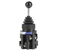 aqxreight CS 402 Commutateur à Joystick 4NO Interrupteur momentané pour Contrôle Industriel Joystick 4 Positions pour Relais et Contacteurs et Circuit à Manchon en Caoutchouc Compatible