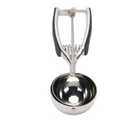 aqxreight Cuillère à Biscuits en Acier Inoxydable 304 de 55 Mm, Boule de Melon Multifonctionnelle, Cuillère à Crème Glacée, de Cuisine pour Aliments, Passe au Lave-vaisselle et Vous êtes en Acier