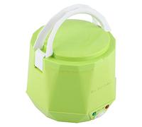 aqxreight Cuiseur à Riz électrique Portable 24V et Aliments, Appareil de Cuisine Multifonctionnel de 1,6 L pour la Maison, le Camion et les Voyages, Blanc (GREEN)