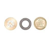 aqxreight Curseur de Poussée Magnétique Anti-Stress, Rond et Portable, Jouet de Décompression EDC Que Vous Pouvez Expérimenter Confortablement, Votre Curseur et Bien Est d'apparence Plate, il