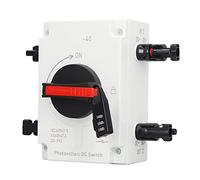 aqxreight DC1200V 32A 4P PV DC Isolation 2 Entrées 2 Sorties IP66 Évier Solaire Commutation de Charge Transfert le Solaire Est une Chaîne 4P PV DC Isolation SwitchPV Switch4P Photovoltaïque