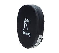 aqxreight de Boxe en Cuir PU Mousse épaisse Incurvée Target Pad Kickboxing Muay Thai karaté Entraînement Coussinets de Main Coussinet bombé Empêche 4 5 Cm 1 7 Pouces Ourlet pour Cuir Durable avec