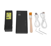 aqxreight Décapant Thermique à Fiber Optique, Outil de Dénudage Rechargeable pour Paquet de Ruban Nu, Fibers Non Visibles, Batterie Externe 22.5W 6000mAh