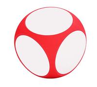 aqxreight Dés Vierges Effaçables pour l'enseignement des Jeux de Mathématiques et d'orthographe, Cubes Effaçables à Sec Réutilisables avec des Couleurs Vives, Outil d'apprentissage éducatif en