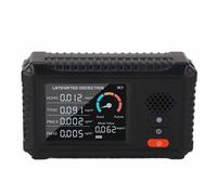 aqxreight Détecteur de qualité de l'air HCHO TVOC PM2.5 PM10 Testeur de qualité de l'air Intérieur Portable pour la Maison Automobile Tente Voyage 5V Appropriée Rendant la pour Laquelle Vous