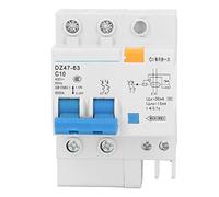 aqxreight Disjoncteur de Circuit Miniature 2p 10a Din Rail Mount-Circuit Breaker Dispositif pour la Construction 400 V