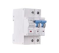 aqxreight Disjoncteur WiFi Intelligent avec Télécommande 2P Compatible avec Application pour Protection contre les Surcharges, Surveillance de l'énergie, Maisons, Fermes et Lampadaires, Appareil