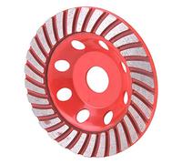 aqxreight Disque de Coupe de Tasse de Meule de Segment de 125mm pour les Bords de Marbre de Béton Bas Haut Bas L Disque de Meule de Coupe de Segment de Diamantmeule de Segmentmeulage de Diamant