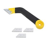 aqxreight Dissolvant de Scie à Coulis avec Poignée Ergonomique de 8 Pouces, Tête Biseautée pour Enlever le Coulis de Carrelage, Outil Manuel Portable Facile à Utiliser