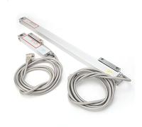 aqxreight Échelle Linéaire pour Fraiseuses Échelle de Lecture Numérique en Alliage d'aluminium Compatible avec les Encodeurs JCS900 2AE/3AE Mesures Précises pour Tour et Fraisage (Course (200 mm et