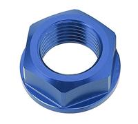 aqxreight Écrou de Vis d'essieu de Roue Avant de Moto M16x1,5 Repl M16x1,5 Écrou de Vis d'essieu de Roue Avant de Moto de Remplacement pour de CRF250R CRF450R CRF250RX CRF450RX CRF2, (BLUE)