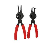 aqxreight Ensemble de 11 Pinces à Circlips, Kit D'outils de Pinces à Circlips avec Joints Réversibles, Poignées Isolées, étui de Moulage par Soufflage pour la Réparation et L'entr