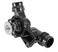 aqxreight Ensemble de Boîtier de Thermostat 11531437040 pour X5 2001 - 2005, fiabilité des Performances du Moteur et Boîtier de Boîte, Produit de Contrôle du Thermostat de Rechange, Nouvelle