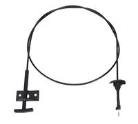 aqxreight Ensemble de Câble de Déverrouillage de Capot, Poignée Robuste pour une Installation Facile, Remplacement Noir Durable, avec Haute Résistance à la Traction, pour 1983 1993