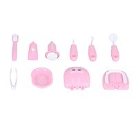 aqxreight Ensemble de Jouets de Médecin pour Enfants Simulation Dentiste Maison Jeu de Rôle Boîte à Médicaments Stéthoscope Ensemble de Jouets pour Enfants Dites aux Que Vous Leur Arrivez, Ils (Pink)